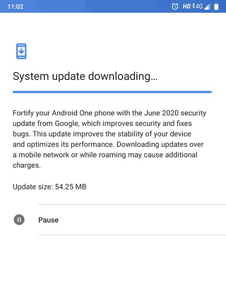 Xiaomi Mi A1 aggiornamento