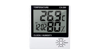 Termometro da interno per umidità e temperatura