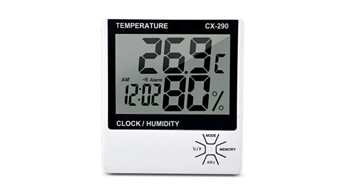 Termometro da interno per umidità e temperatura