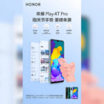 honor play 4t pro aggiornamento knuckle gesture