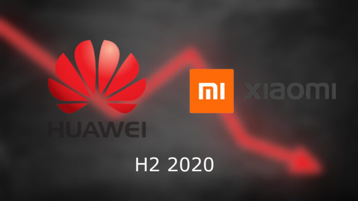 huawei xiaomi calo spedizioni smartphone brand cinesi h2 2020