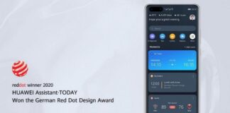 huawei assistant premi red dot design awards 2020 2