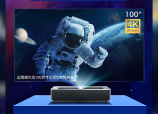 xiaomi fengmi 4K max laser projector