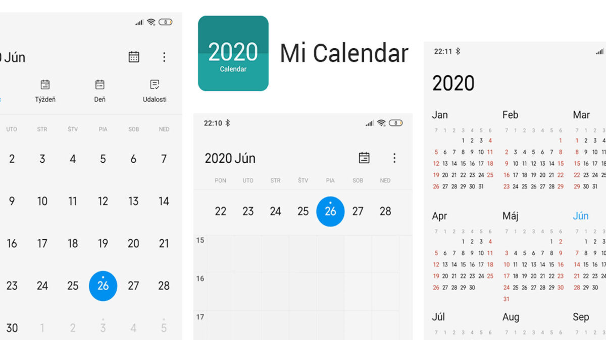 La App Mi Calendar recibe una nueva actualización V12.0.6.9