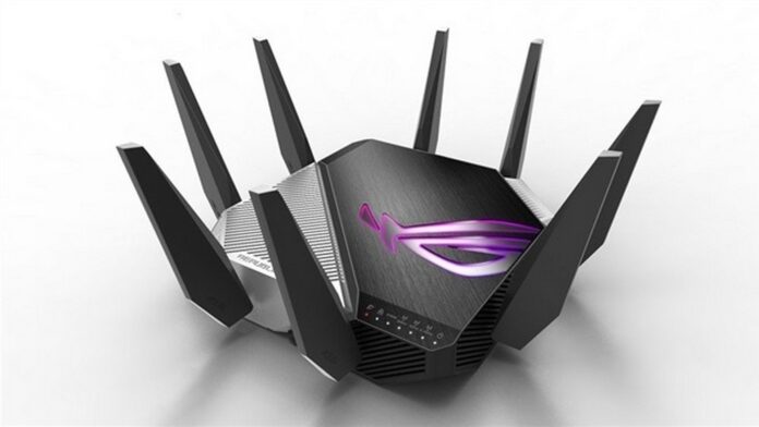 asus rog rapture gt-axe11000 router wi-fi 6e