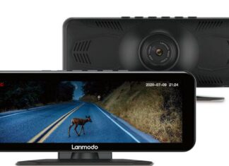 lanmodo vast pro dash camera smart auto visione notturna display