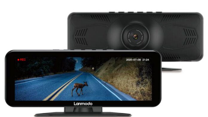 lanmodo vast pro dash camera smart auto visione notturna display
