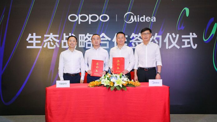 oppo midea ecosistema iot partnership