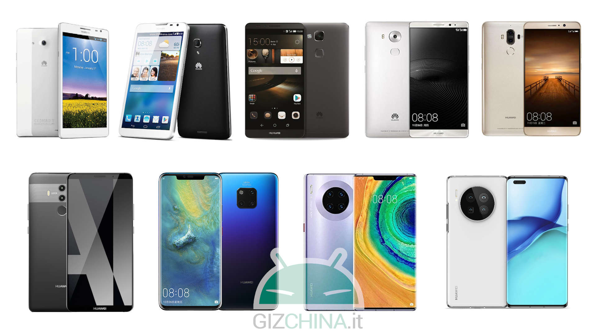 klei Fruitig Analist Waiting for Huawei Mate 40: let's retrace the history of the Mate series