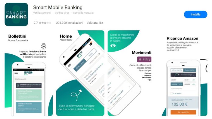 Smart Mobile Banking BPER Banca Huawei AppGallery
