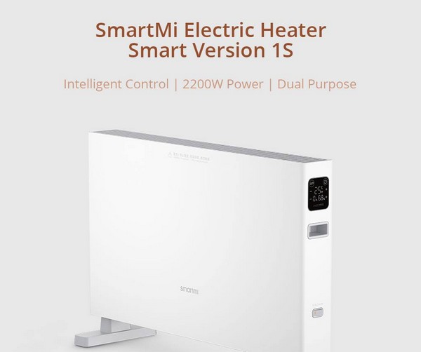 codice sconto xiaomi smartmi electric heater 1s offerta stufa elettrica smart 2