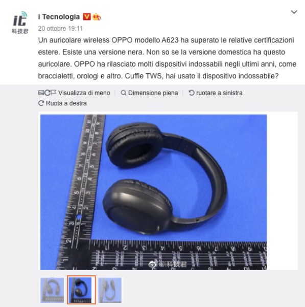 oppo cuffie over-ear