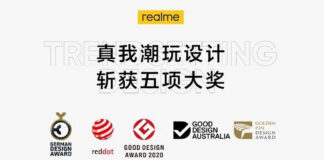 realme x50 pro x2 x buds q premi good reddot design