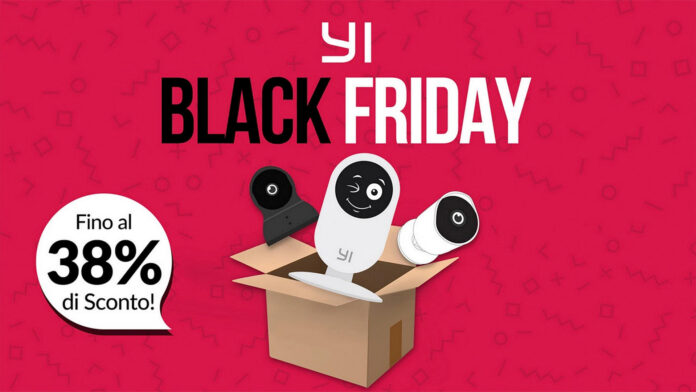 Black Friday Week yi offerte telecamere di sicurezza amazon
