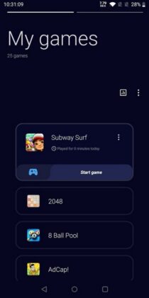 OnePlus Game Space 2.5.0