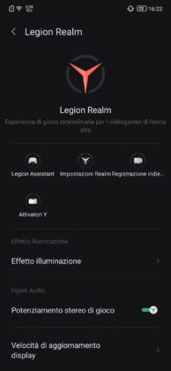 Legion Phone software