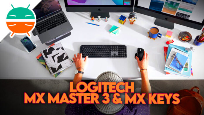 Recensione Logitech mx master 3 mx keys miglior mouse tastiera mac windows ergonomico caratteristiche batteria precisione dpi tasti numerico prezzo italia 20