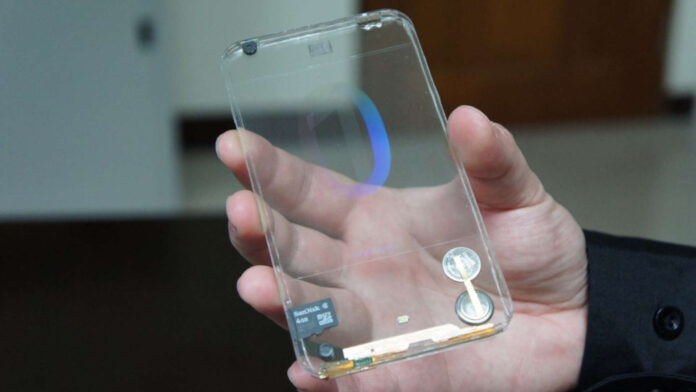 smartphone trasparente