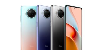 redmi note 9 pro 5g smartphone fascia media