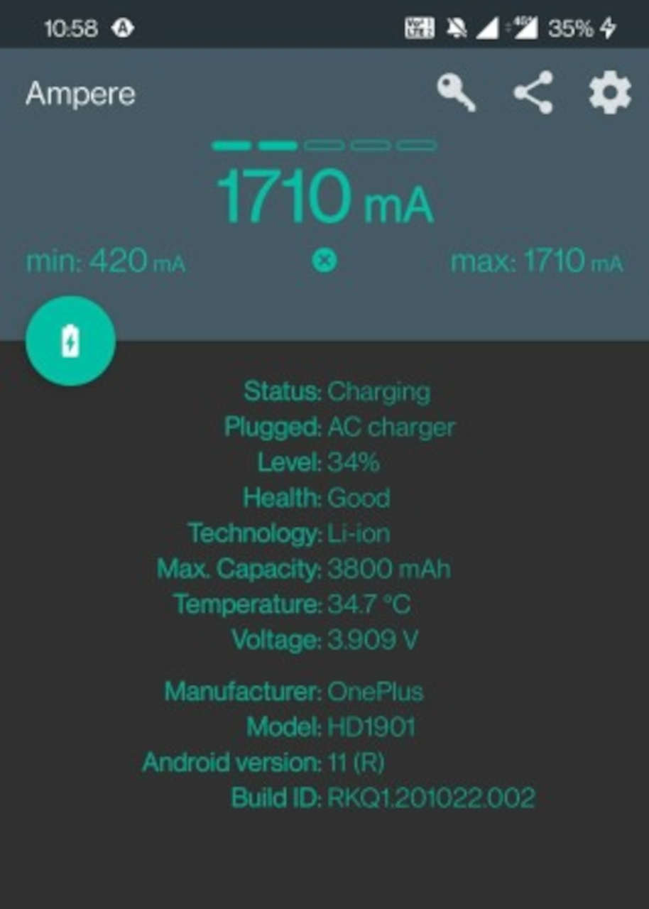 oneplus 7t warp charge