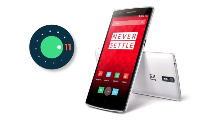 oneplus one android 11