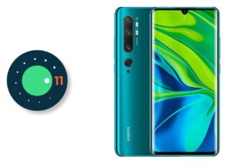 xiaomi mi note 10 mi cc9 pro android 11