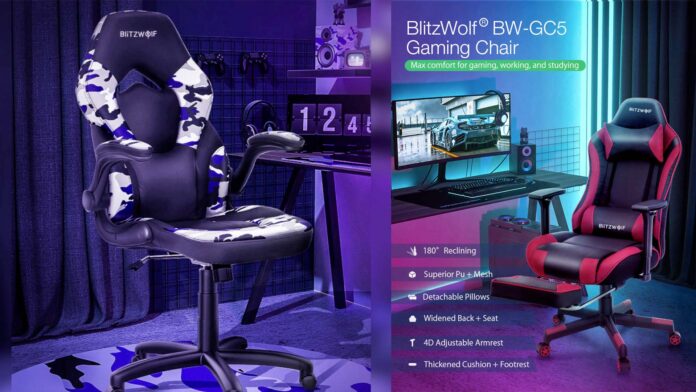 offerta codice sconto sedia gaming blitzwolf