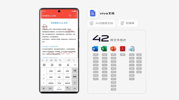 vivo editor documenti