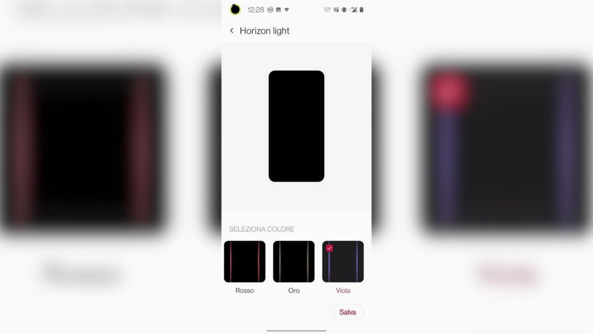 Come attivare le notifiche Horizon Light su OnePlus