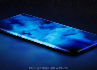 xiaomi mi mix 4 concept smartphone con display waterfall