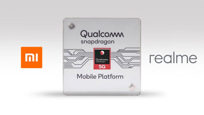 qualcomm snapdragon xiaomi realme