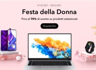 honor offerte smartphone smartwatch bundle festa della donna