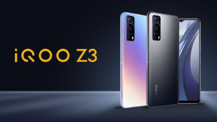 iqoo z3 5G ufficiale caratteristiche specifiche tecniche prezzo uscita 2