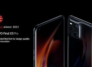 oppo find x3 pro red dot