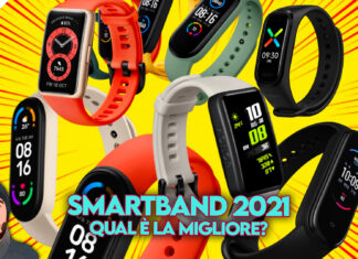 confronto smartband