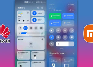 huawei harmonyos 2.0 xiaomi miui 12 control center