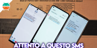 pacco trattenuto sms truffa