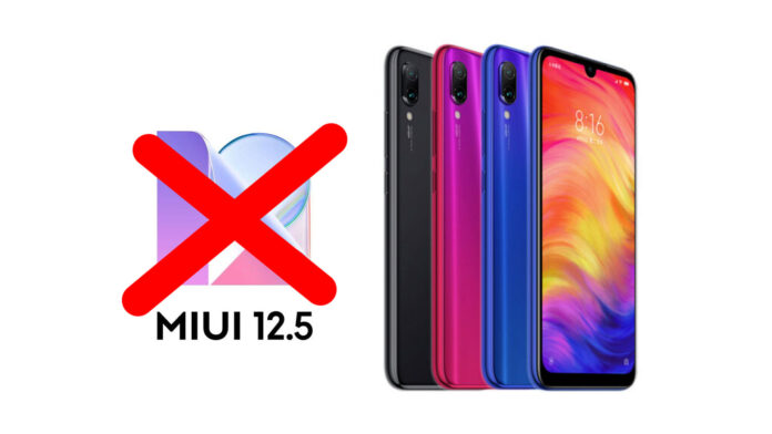 redmi note 7 pro miui 12.5 beta stop