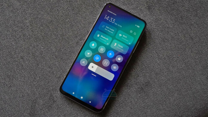 xiaomi miui 12 control center