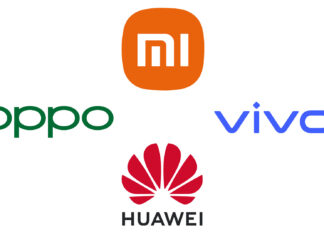 xiaomi oppo vivo huawei