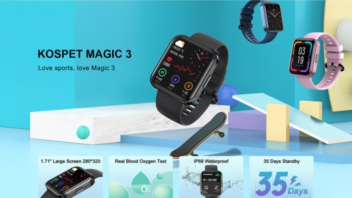codice sconto kospet magic 3 offerta coupon smartwatch economico