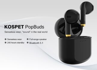 codice sconto kospet popbuds offerta coupon auricolari tws