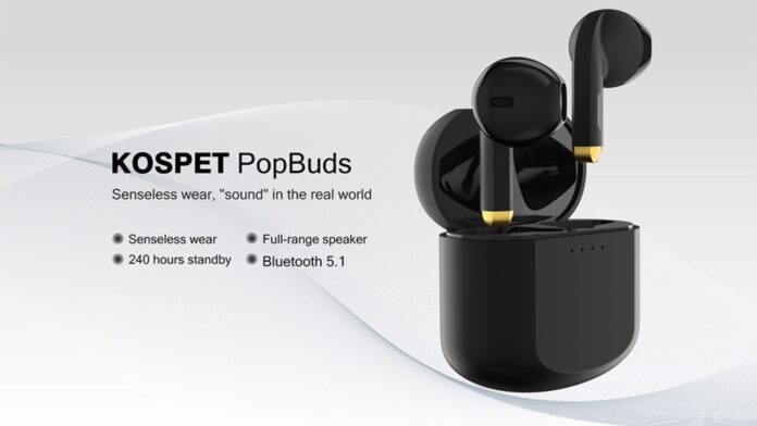 codice sconto kospet popbuds offerta coupon auricolari tws