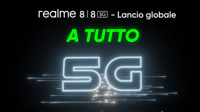 come seguire presentazione realme 8 5g