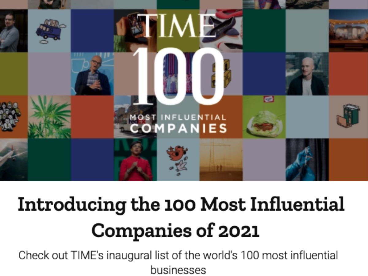 huawei top 100 aziende più influenti del mondo 2021 time 2