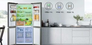 xiaomi mijia four door 496L frigorifero smart quattro porte prezzo