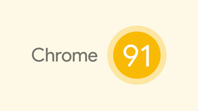 google chrome 91