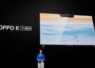 oppo k smart tv notch