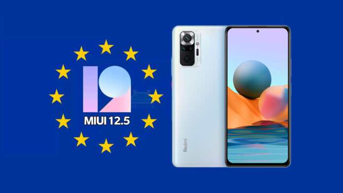 redmi note 10 pro miui 12.5 xiaomi.eu