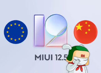 xiaomi miui 12.5 global china